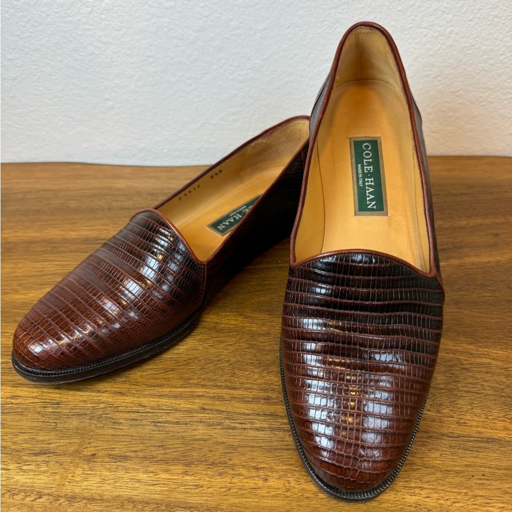 Vintage Cole Haan Hepburn Loafers - Made in Italy